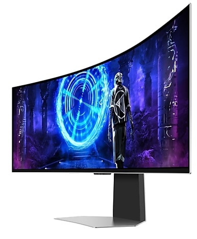 Samsung 49" Odyssey Gaming monitor LS49DG950SUXDU, OLED, Dual QHD, 240Hz, 0,03ms, nVidia G-Sync, 2x HDMI, DisplayPort, zvučnici, zakrivljeni