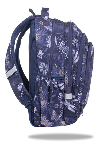 Školski ruksak, Drafter 17,5”, lila flowers