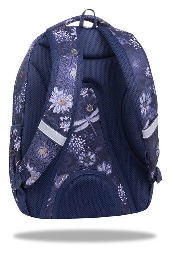 Školski ruksak, Drafter 17,5”, lila flowers