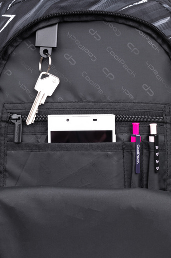 Školski ruksak, Drafter 17,5”, black space