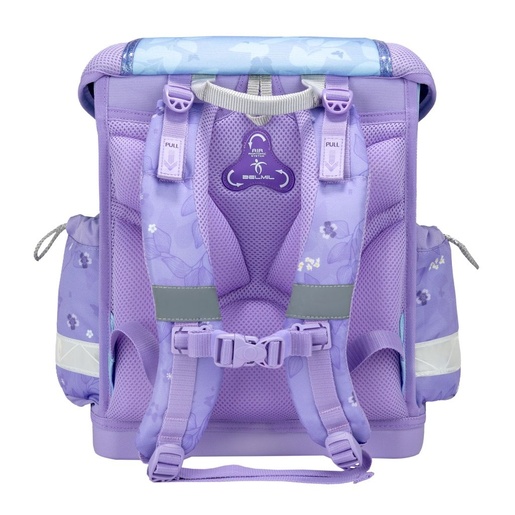 Torba školska, Belmil Classy, Purple blue butterfly