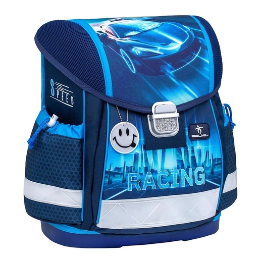 Torba školska, Belmil Classy, Racing blue neon