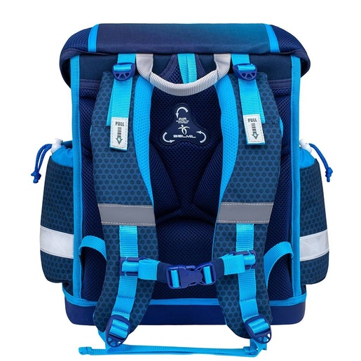 Torba školska, Belmil Classy, Racing blue neon