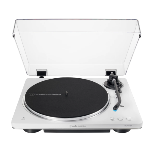 Audio Technica bežični gramofon AT-LP70XBTWS, bijeli/srebrni