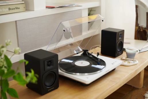 Audio Technica bežični gramofon AT-LP70XBTWS, bijeli/srebrni