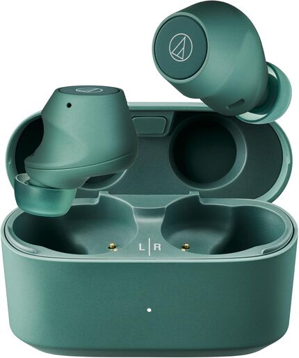 Audio Technica slušalice, ATH-CKS30TWGR, bežične slušalice, zelene