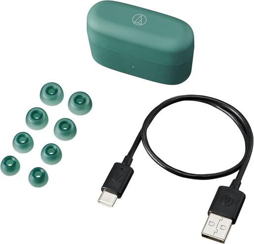 Audio Technica slušalice, ATH-CKS30TWGR, bežične slušalice, zelene