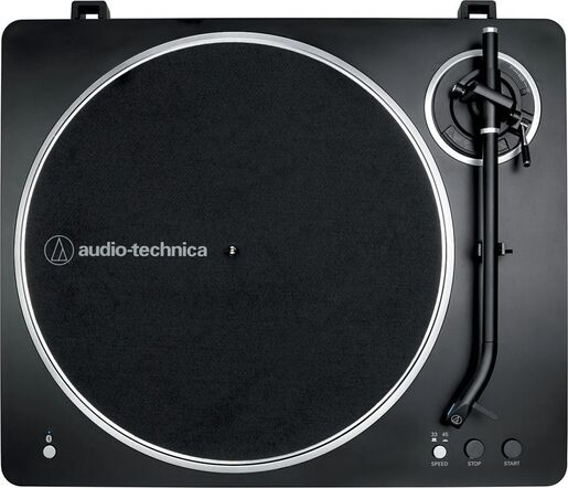 Audio Technica bežični gramofon AT-LP70XBTBS, crni/srebrni