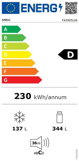 Smeg hladnjak FA3905LX6 Classica
