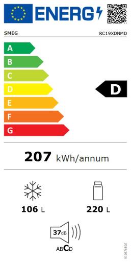Smeg hladnjak RC19XDNMD