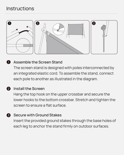 Xgimi prijenosni ekran