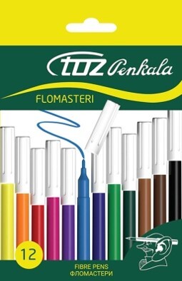 Flomasteri, TOZ, 12 komada