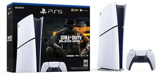 PlayStation 5 Slim Digital Edition D chassis + Call of Duty: Black Ops 6 VCH
