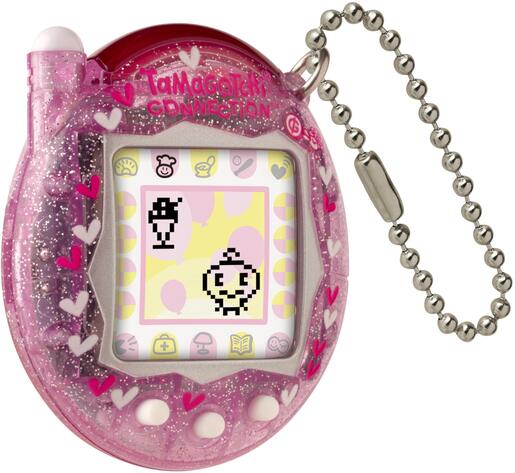 Tamagotchi connection Pink Glitter 43416