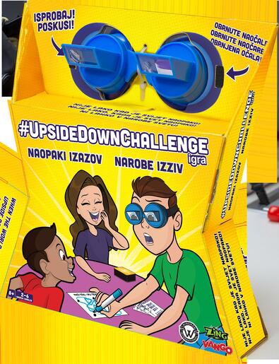 Društvena igra Upside down Challenge