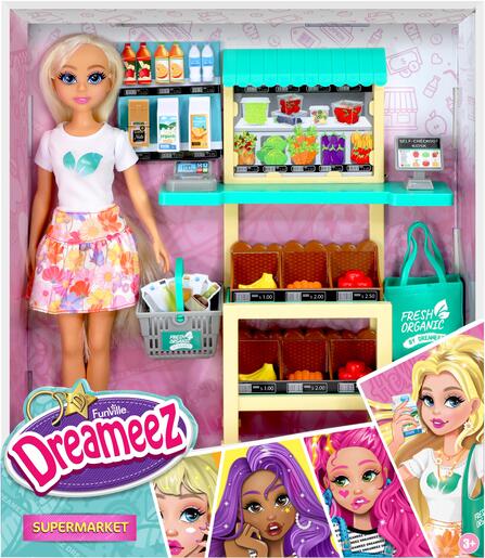 Dreameez Supermarket Set s lutkom 81101