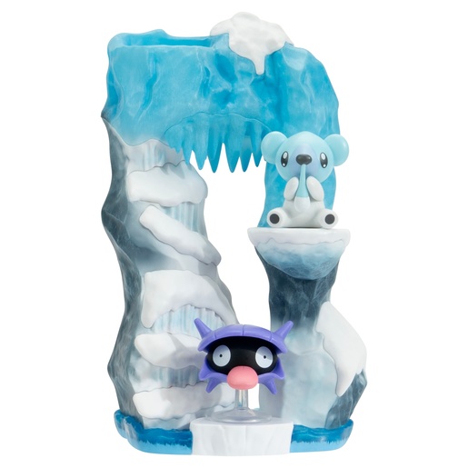 Pokemon igraći set Snowy Glacier: Shellder i Cubchoo