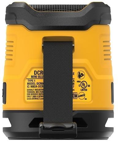 DEWALT bluetooth zvučnik  USB-C, IP67, 86db, 5W