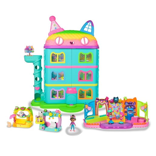 Gabby's Dollhouse - Savršena party kućica set za igru