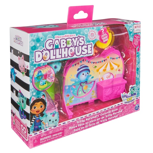 Gabby's Dollhouse - Karnevalska soba deluxe set za igru