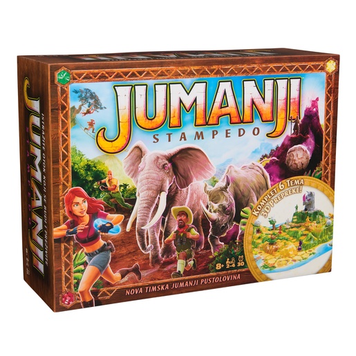 Jumanji Stampedo - Društvena igra (hrvatski)
