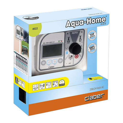 Claber programator aqua home 4-6-8 RainJet