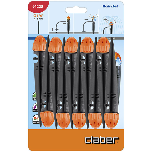 Claber kapaljka 0-40 l/h sa nosačem 10/1