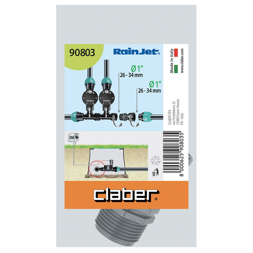 Claber spoj 1'' m-ž RainJet