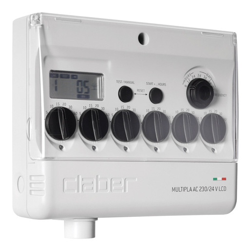 Claber programator multipla ac 230/24 V LCD RainJet