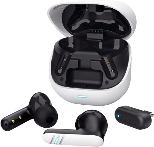 Trust GXT 409 Oxxie, In-Ear, bežične gaming slušalice, crno/bijele