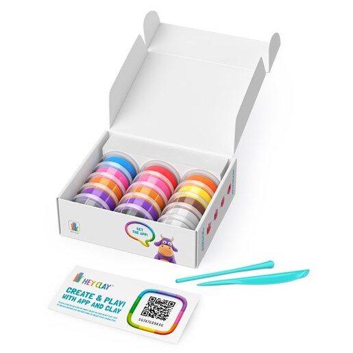 Glina KAZOO HEY CLAY Animals 15012, 15 kutijica