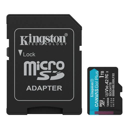 Memorijska kartica Kingston Canvas Go! Plus microSD 1TB + adapter (SDCG4/1TB)