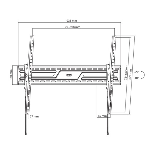 SBOX stalak za televizor PLB-4269T-2