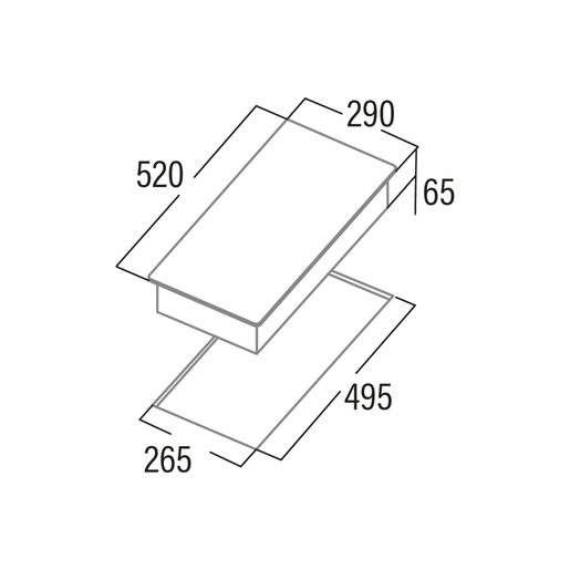 Cata ploča za kuhanje Isb 3102 bk