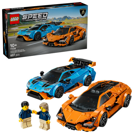 LEGO® Lamborghini Revuelto i Huracán STO 77238