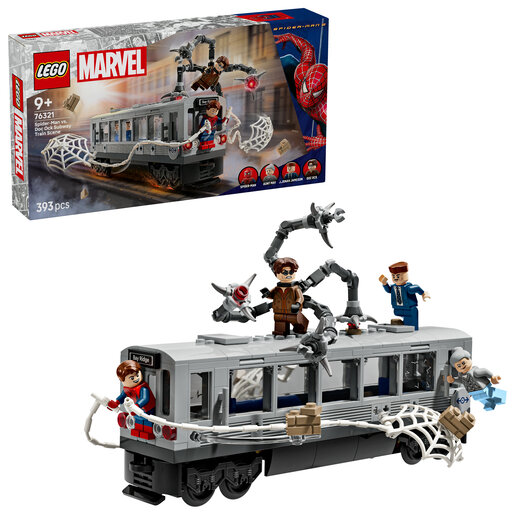 LEGO® Spider-Man protiv Doca Ocka u podzemnoj željeznici 76321