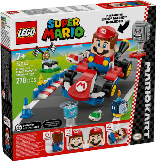 LEGO® Mario Kart™ – Interaktivni LEGO® Mario™ i Standard Kart 72043