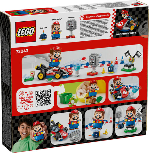 LEGO® Mario Kart™ – Interaktivni LEGO® Mario™ i Standard Kart 72043