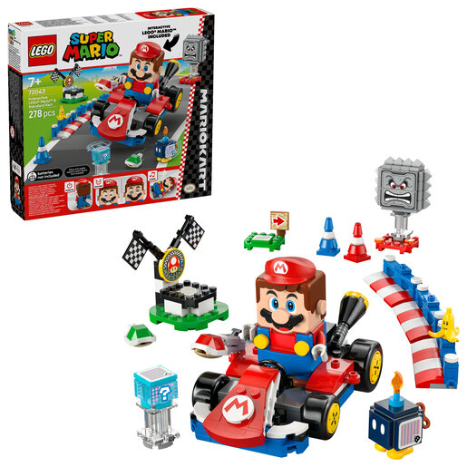 LEGO® Mario Kart™ – Interaktivni LEGO® Mario™ i Standard Kart 72043