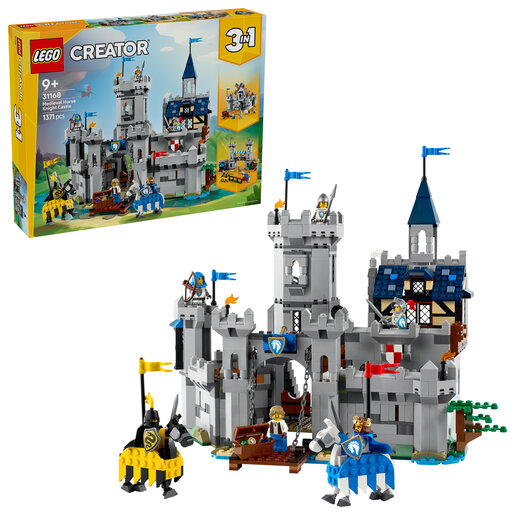 LEGO® Srednjovjekovni dvorac viteza na konju 31168