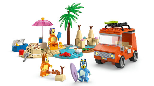 LEGO® Bluey na obiteljskom izletu na plažu 11202