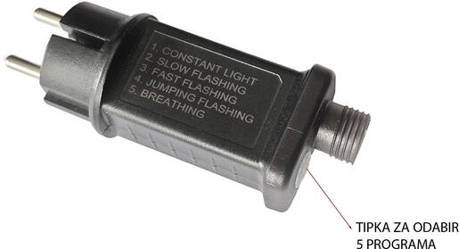 X-LIGHT Festival kabel 15m 15x S14 sijalica i daljinski