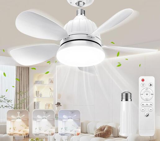 X-LIGHT Ventilator s LED lampom 13W E27 i daljinskim