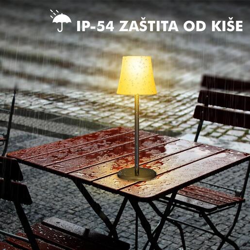 X-LIGHT Stolna dekorativna RGB+W LED lampa s punjivom baterijom