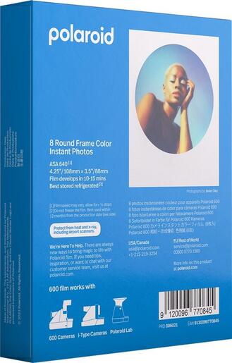 POLAROID Color film za 600 – Round Frame