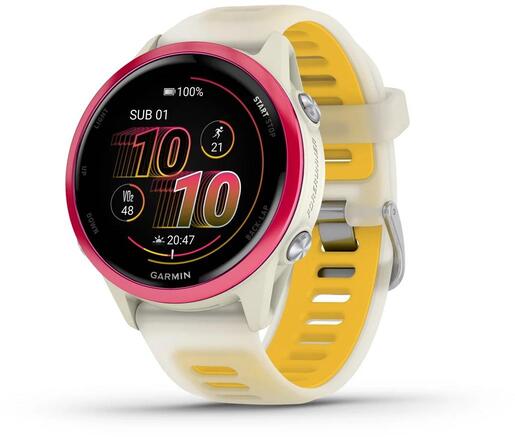 Garmin Forerunner 570 , 42 mm, Bone/Raspberry/Mango, 010-02970-02, pametni sat