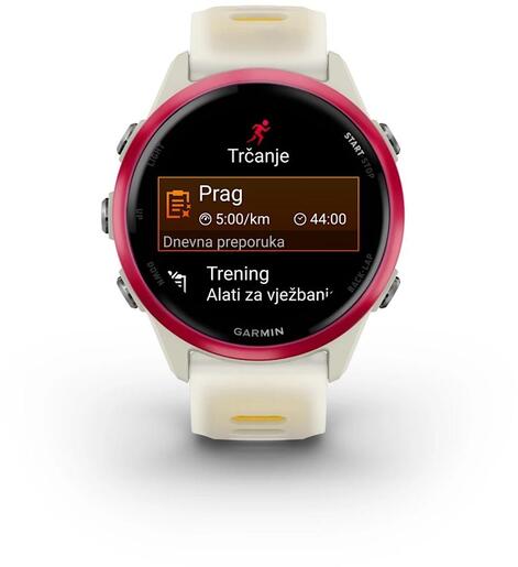 Garmin Forerunner 570 , 42 mm, Bone/Raspberry/Mango, 010-02970-02, pametni sat