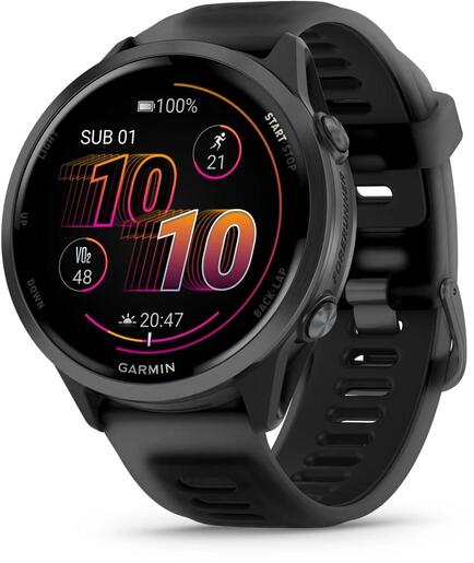 Garmin Forerunner 570 , 47 mm, Black, 010-02971-00, pametni sat