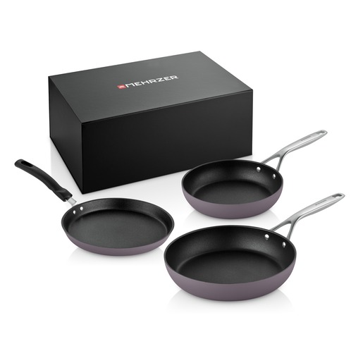 Mehrzer set tava, Signature, 3 kom, ljubičasta