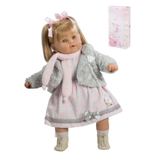 Lutka Berbesa Baby Dulzona, sivi prsluk
